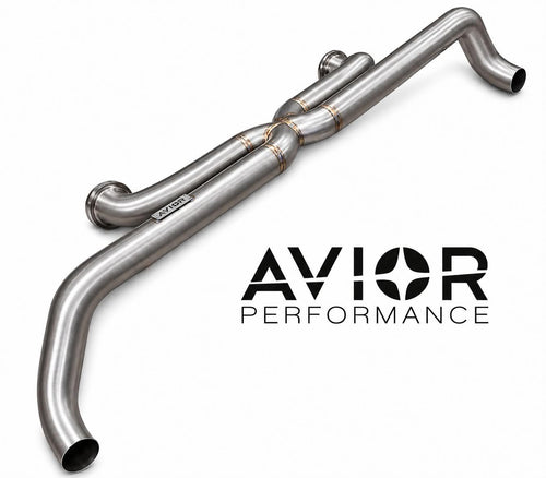Exhaust system for the 2008-2012 Audi R8, V8 and V10 versions by Avior Performance