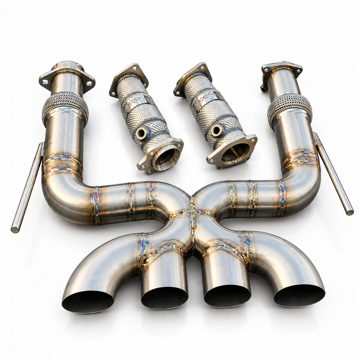 C8 Z06 Stainless F1 Exhaust